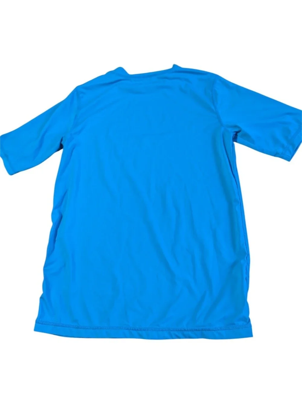 Wonder Nation Boys Turquoise Swim Rashguard